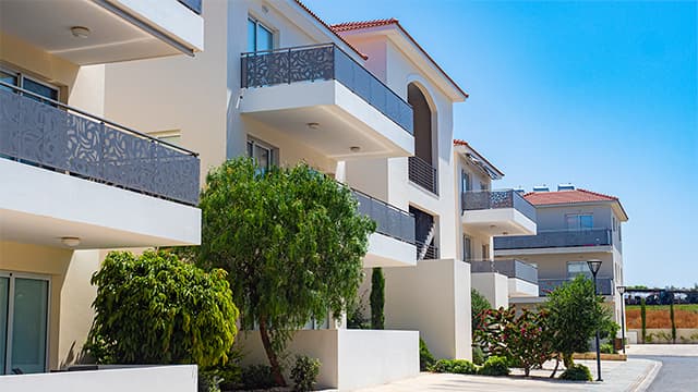 Photo of new apartments in Cyprus